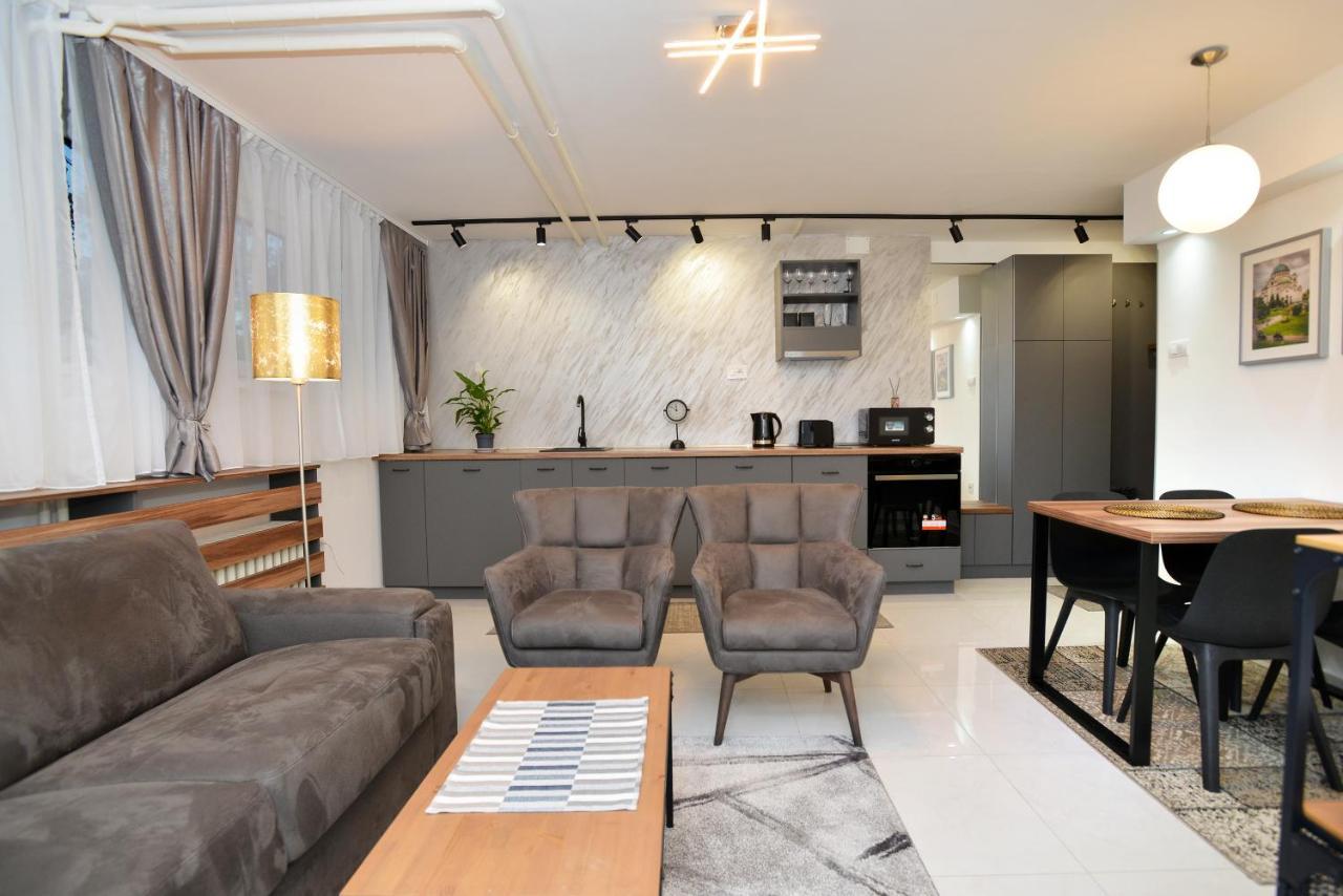 River&Bike Apartment With Free Electric Bike Belgrad Exteriör bild